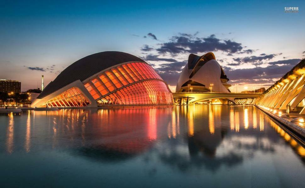 Apartamento Cerca De La Playa Y Ciudad De Las Ciencias Valencia Eksteriør billede